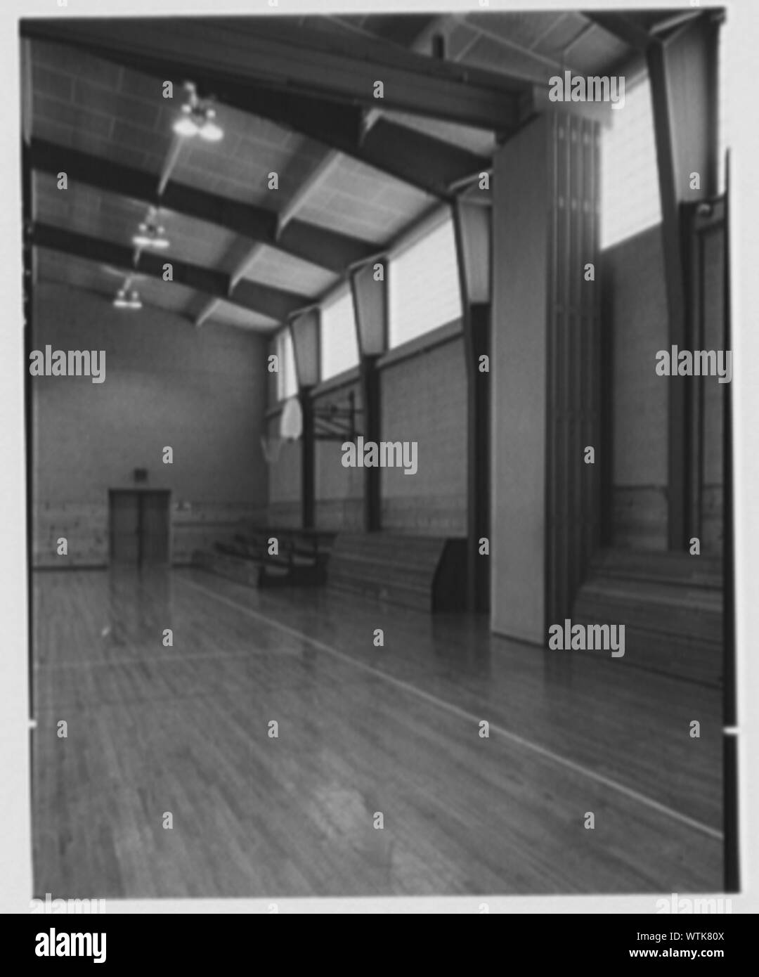 Morgan High School, Clinton, New York. Banque D'Images