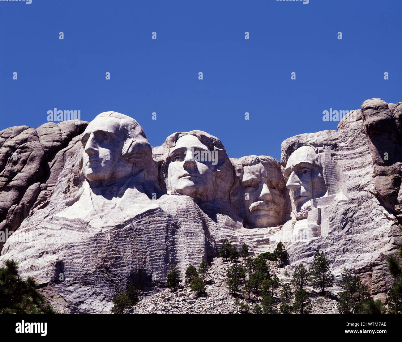 Le Mont Rushmore, dans le Dakota du Sud Banque D'Images