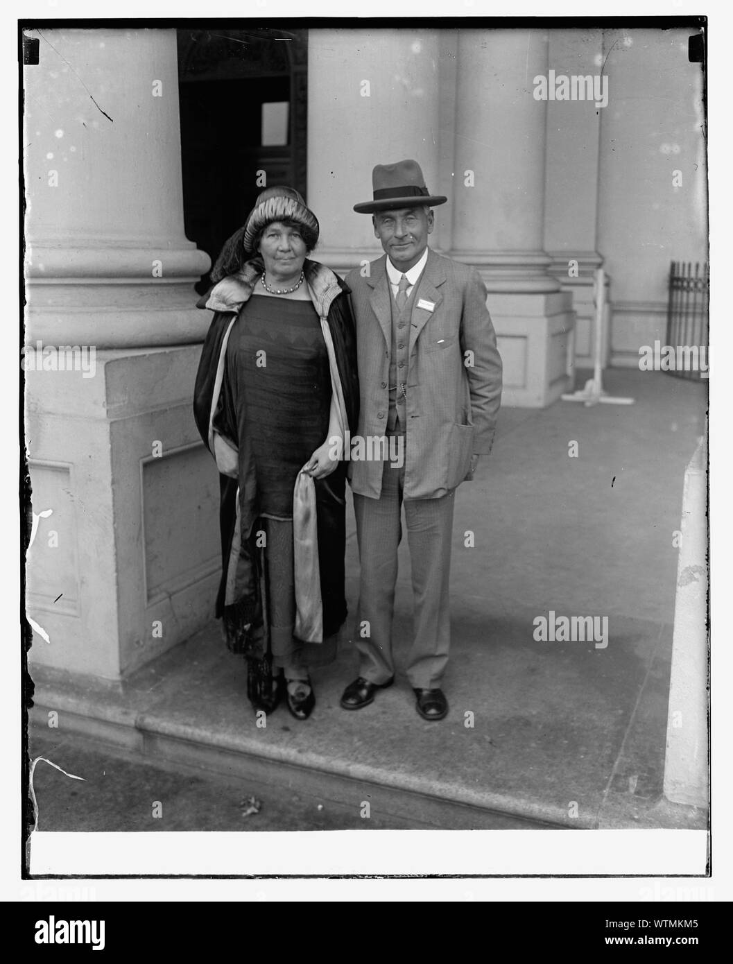 M. et Mme F.W. Pethick-Lawrence de Grande-Bretagne, 10/2/25 Banque D'Images