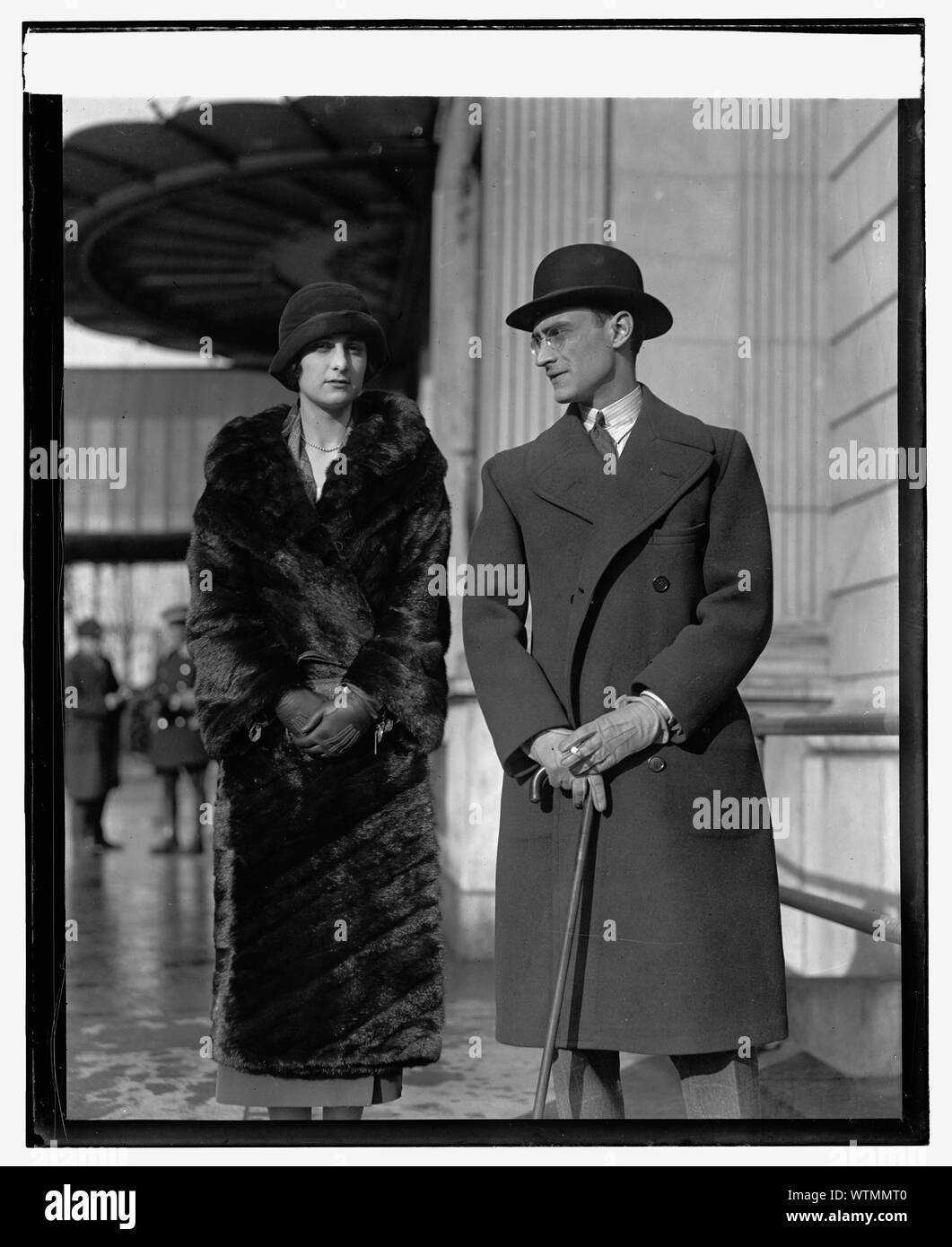 M. et Mme Luciano Mascia d'Ambassade d'Italie, [1/13/25] Banque D'Images