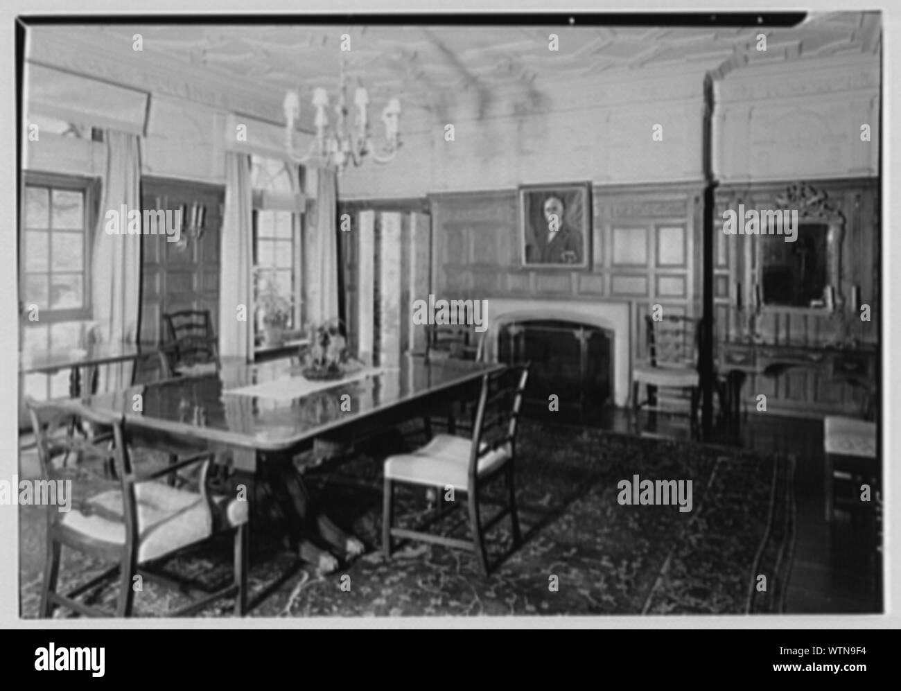 M. et Mme Andrew Johnston, résidence à Portland 16 Pl., Saint Louis, Missouri. Banque D'Images