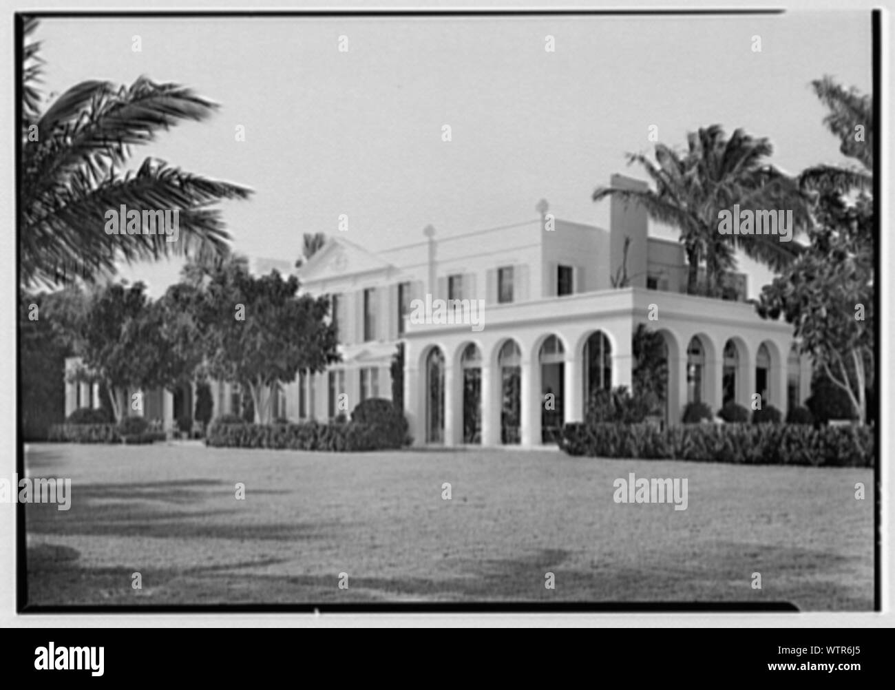 Mme H. Mercer Walker, résidence à El Vedado, Palm Beach, en Floride. Banque D'Images Mme H. Mercer Walker, résidence à El Vedado, Palm Beach, en Floride. Banque D'Images