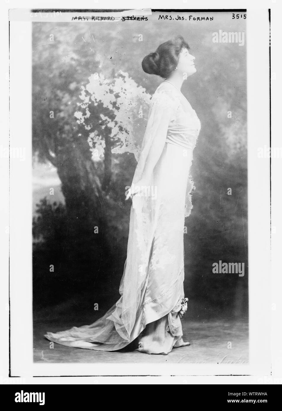 Mme Jos. Forman Banque D'Images