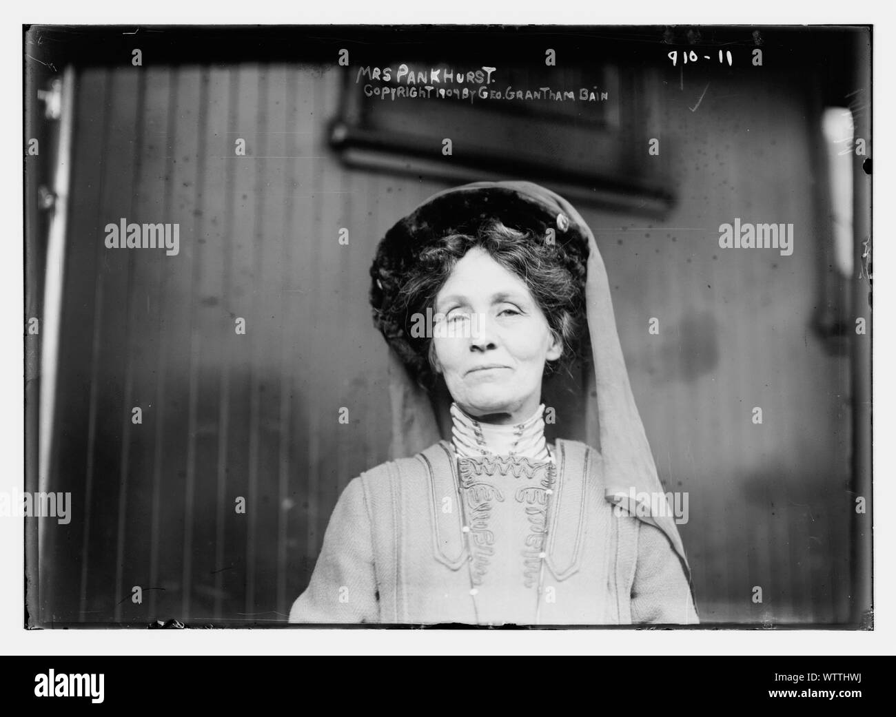 Mme Pankhurst Banque D'Images