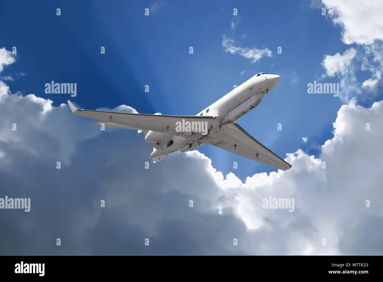Un Gulfstream G550 (SEMA) Missions électronique spécial d'aéronefs utilisés pour les signaux de l'intelligence du 122 Escadron de l'air israélienne, également connu sous le nom de l'Escadron au cours de vol Nahshon air show sur Jérusalem à Israël's 70e commémorations de l'indépendance Banque D'Images