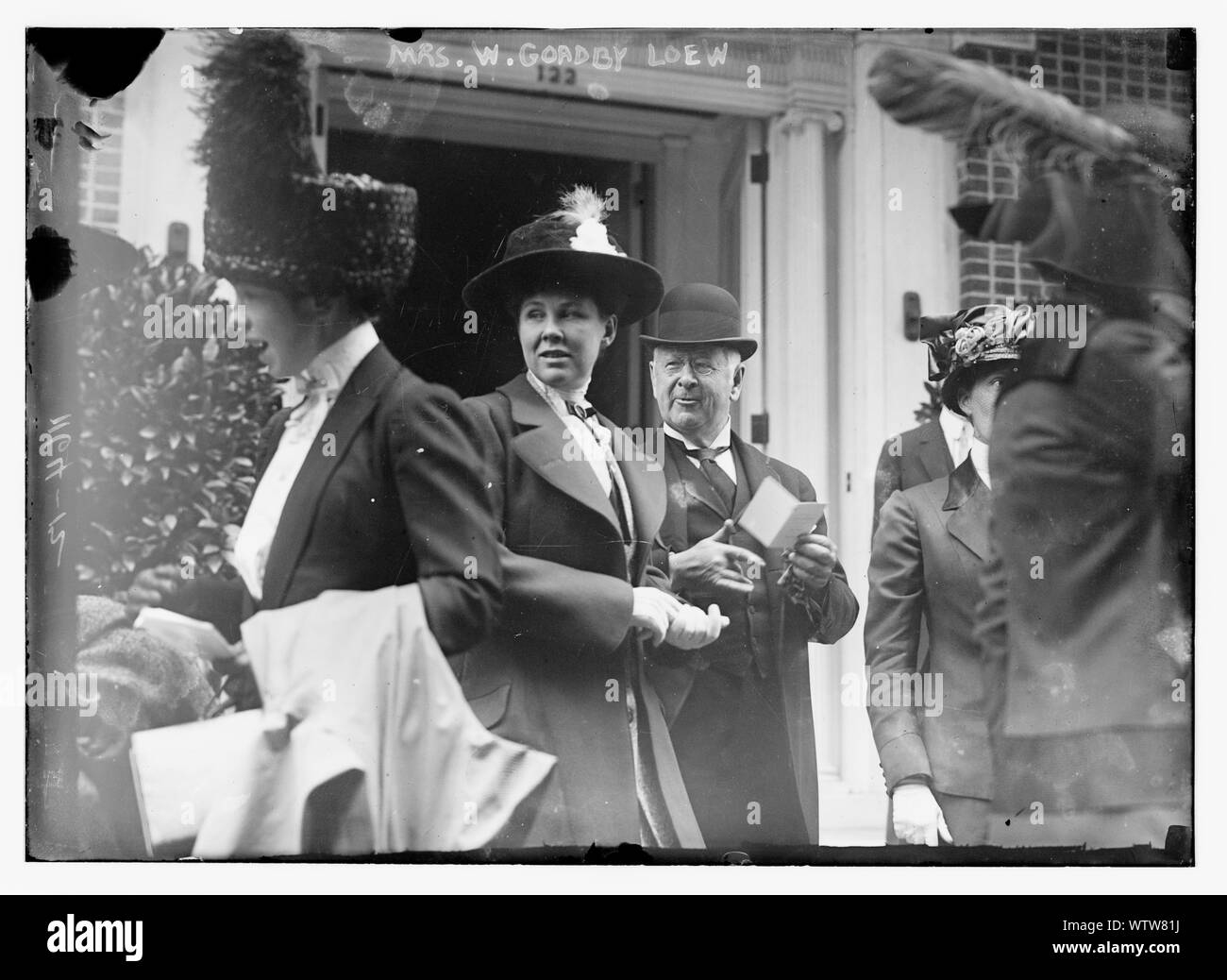 Mme W. Goadby Loew Banque D'Images