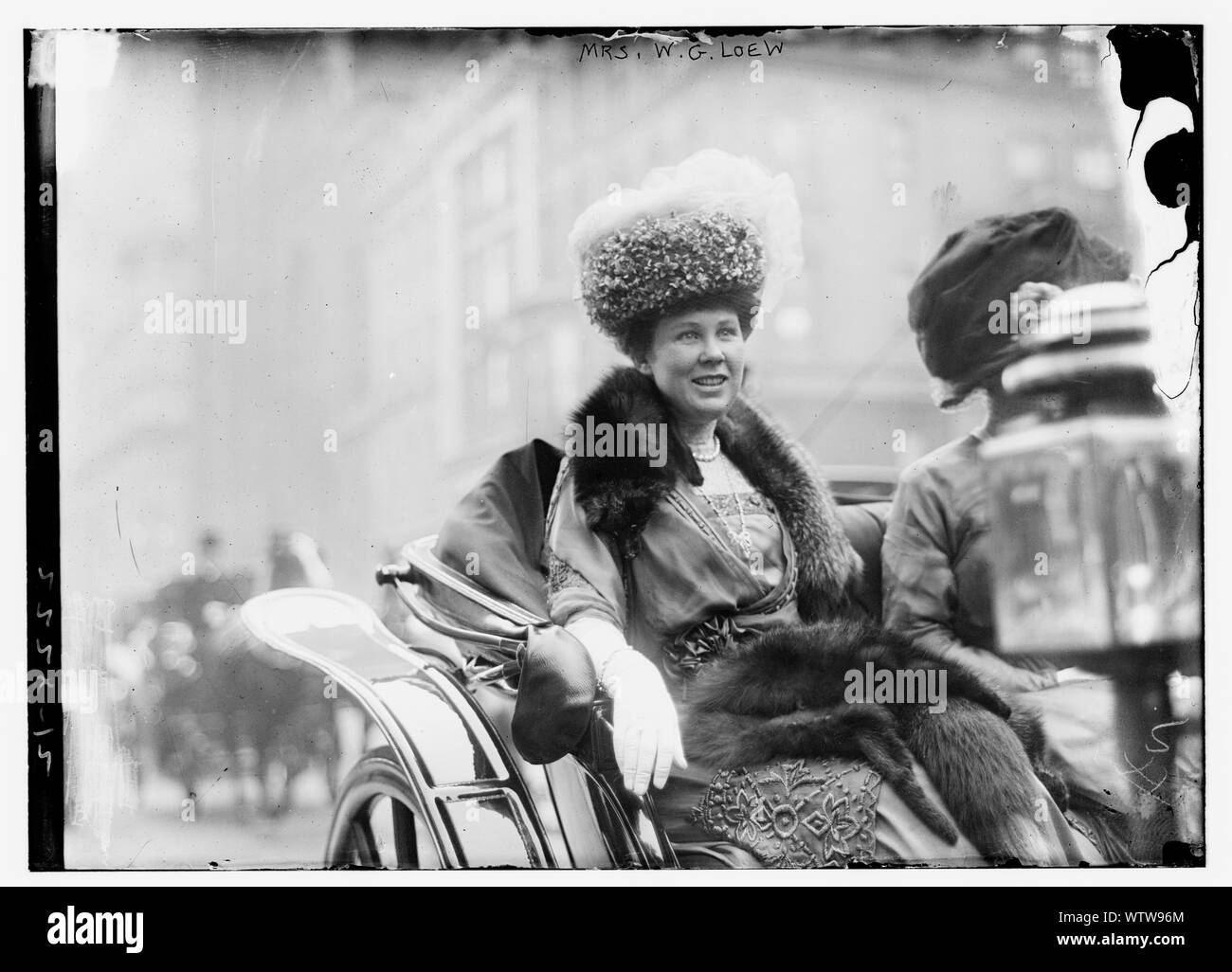Mme W.G. Loew Banque D'Images