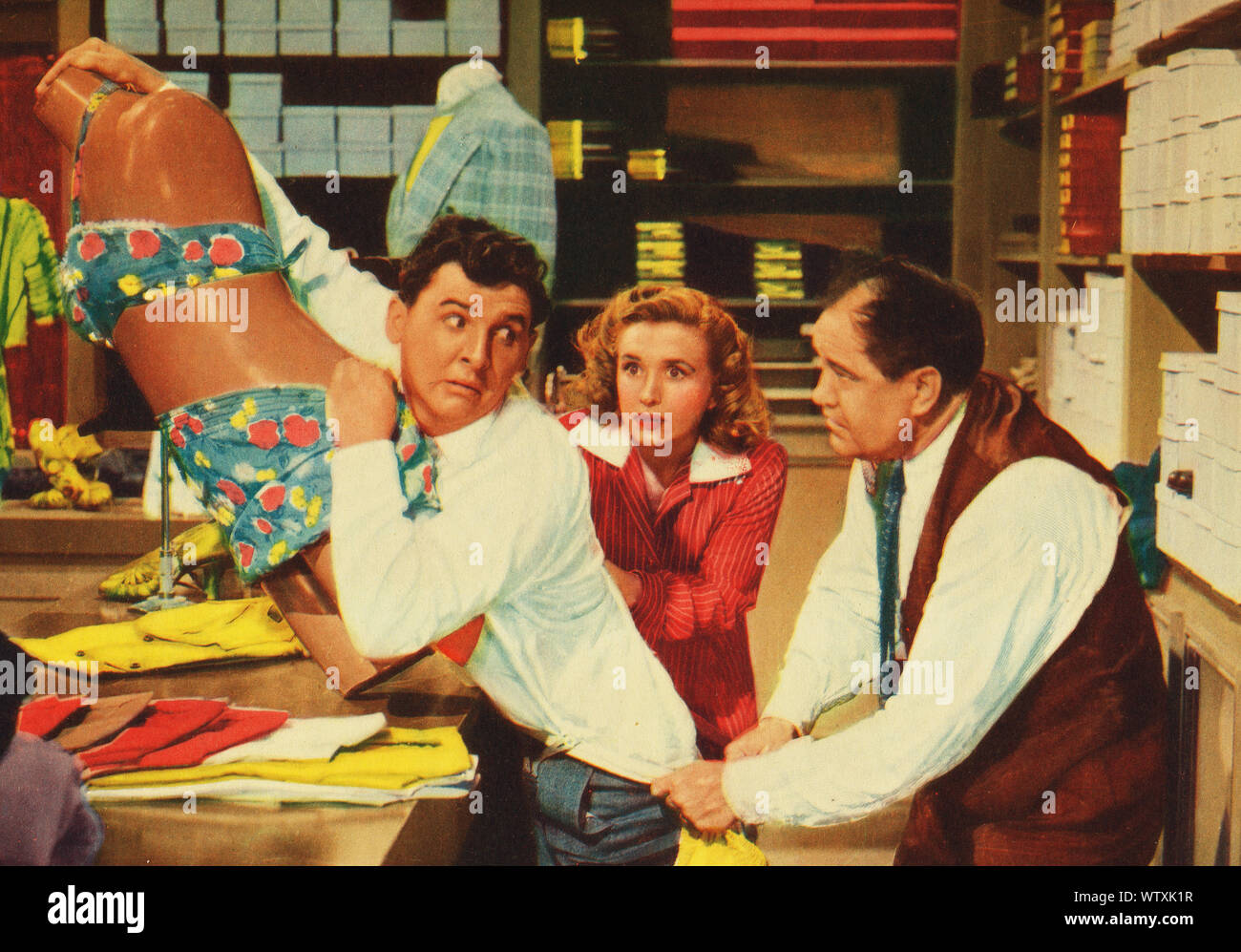 Fun sur un week-end, USA, 1947, Regie : Andrew L., Pierre acteurs : Eddie Bracken, Priscilla Lane, Tom Conway Banque D'Images