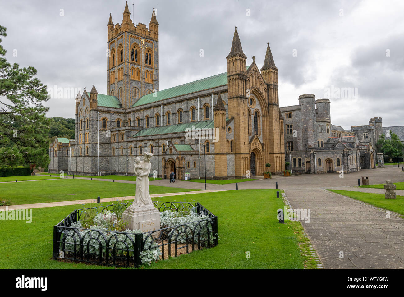 Abbaye de Buckfast Banque D'Images
