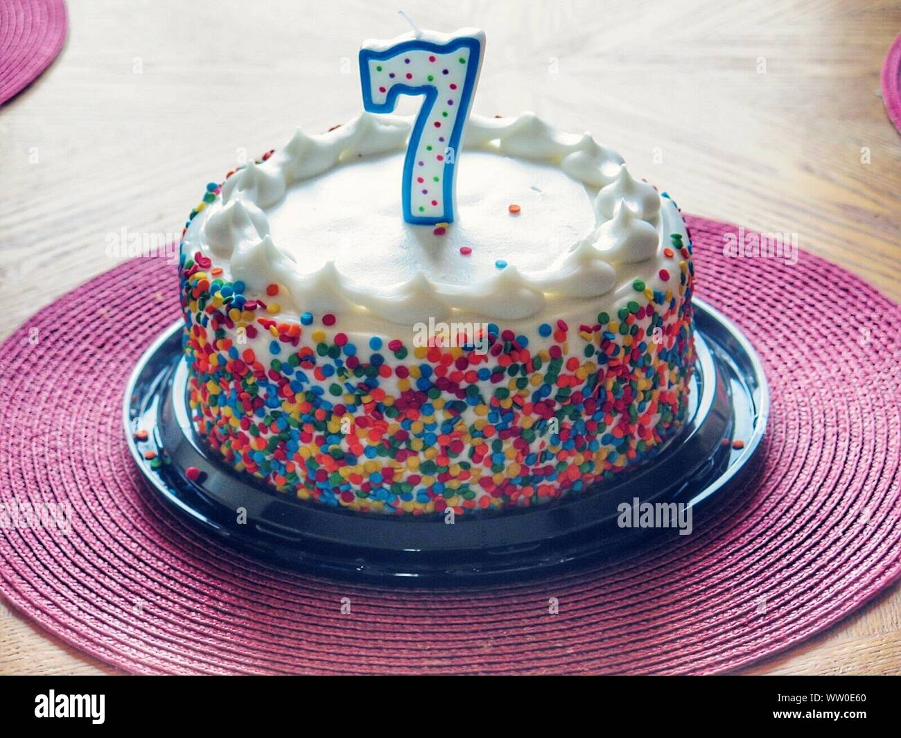 Number 7 Candle Banque D Image Et Photos Alamy Number 7 Candle Banque D Image Et Photos Alamy