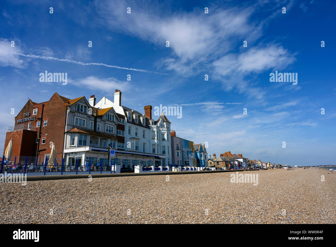 L'hôtel Brudenell, Aldeburgh, Suffolk, UK/ Banque D'Images