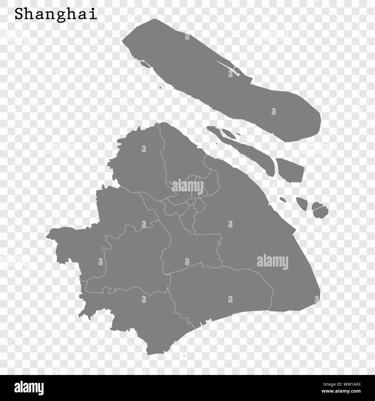 Carte de haute qualité La ville de Shanghai. vector illustration Illustration de Vecteur Carte de haute qualité La ville de Shanghai. vector illustration Illustration de Vecteur