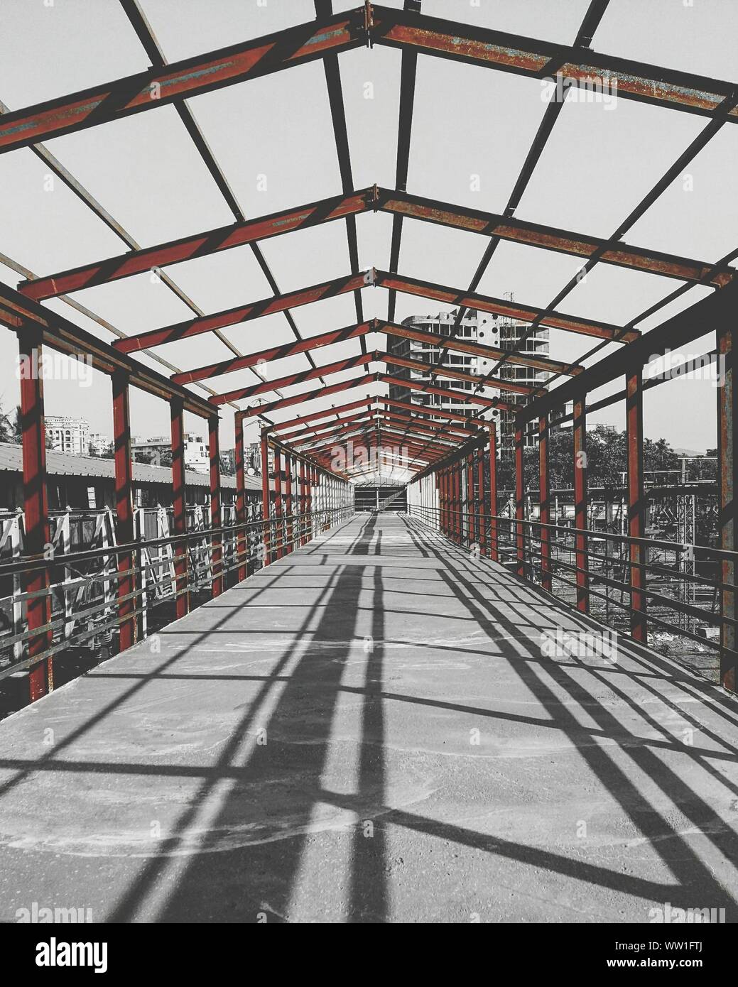 Vue de la structure intégrée Banque D'Images