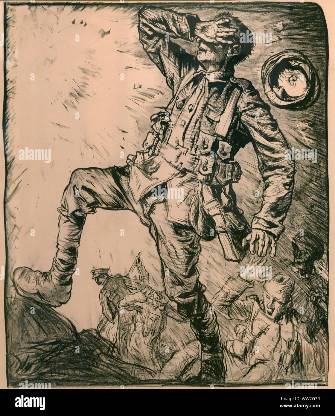 La coquille, Frank Brangwyn, 1916-1917, Banque D'Images