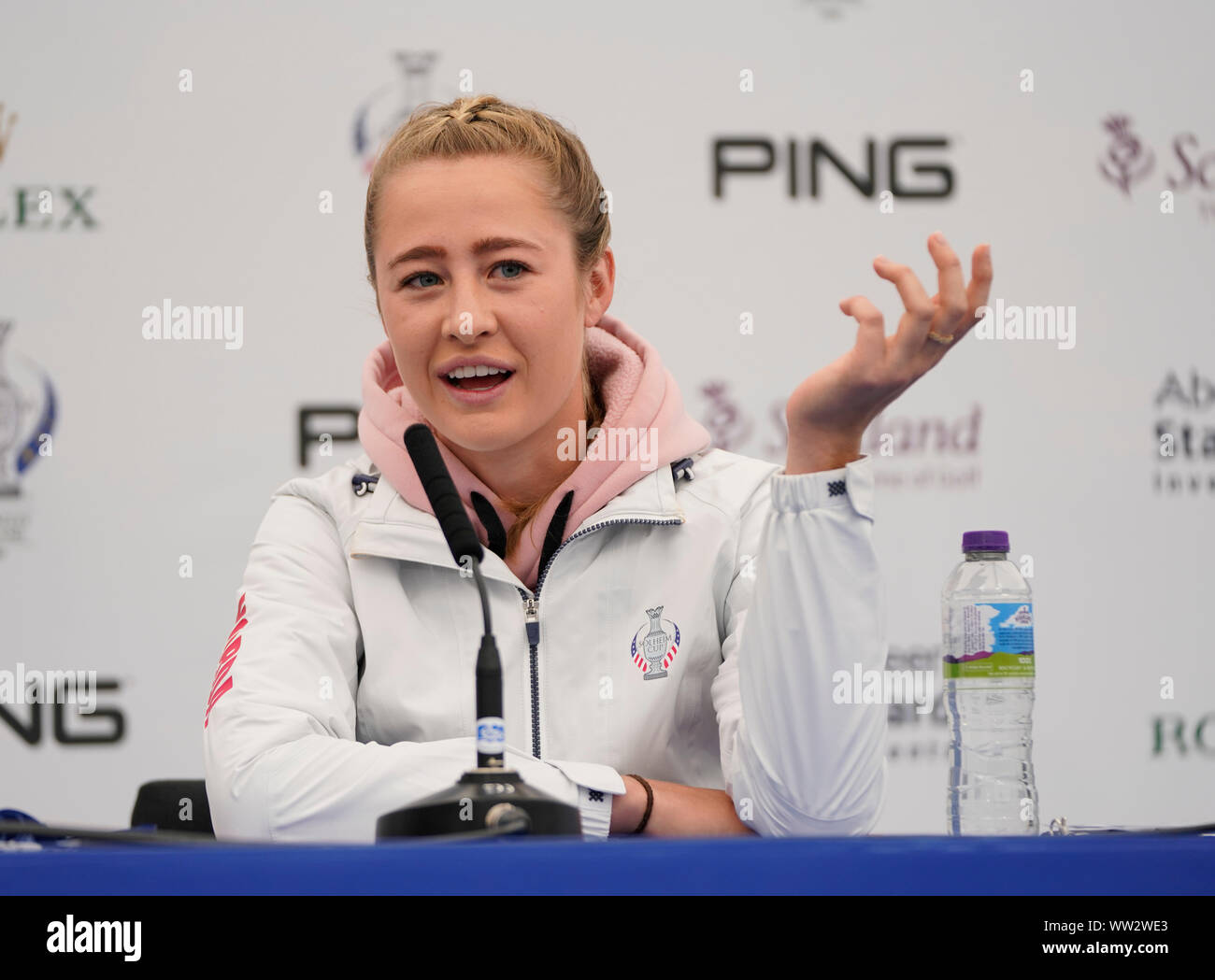 Nelly And Jessica Korda Height Nelly Korda Banque D Image