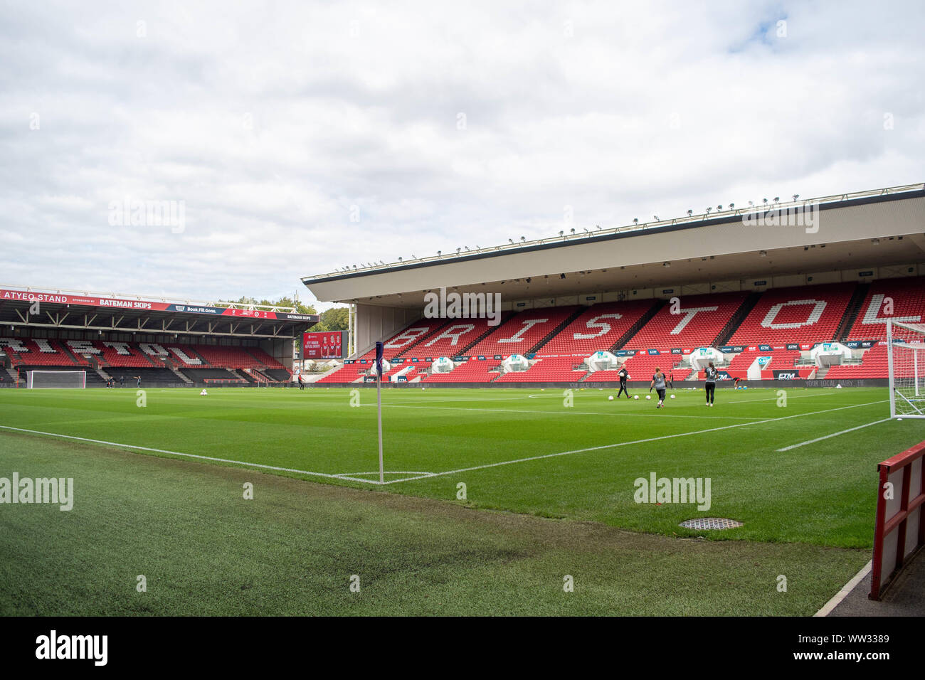 Bristol, Angleterre, le 7 septembre 2019. Barclays FA Womens Super League match entre Bristol City Women et Brighton & Hove Albion à Ashton Gate. Banque D'Images