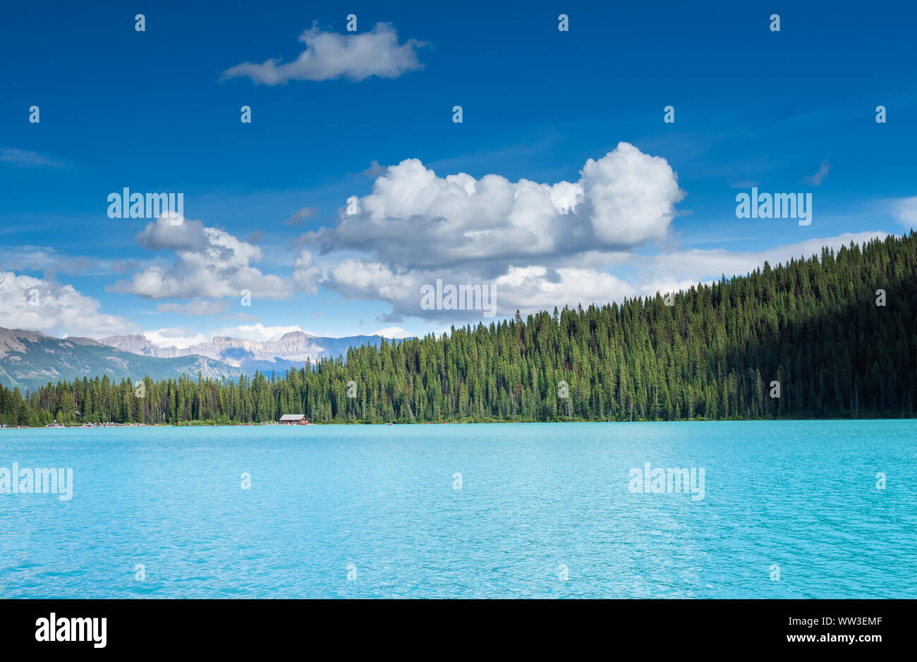 Lake Louise, Banff National Park, Canada Banque D'Images