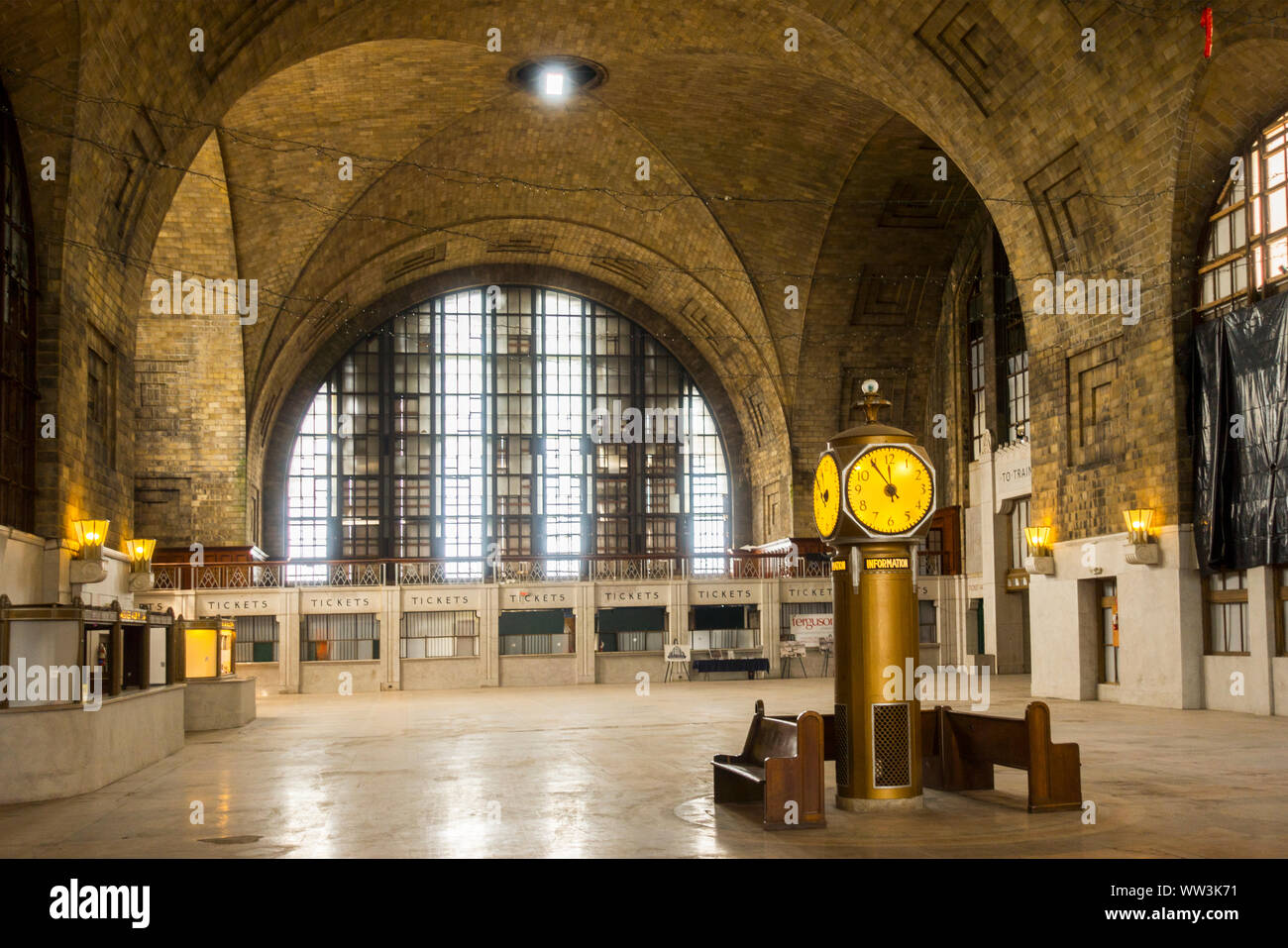 Terminal Central De Buffalo À Buffalo New York Banque D'Images