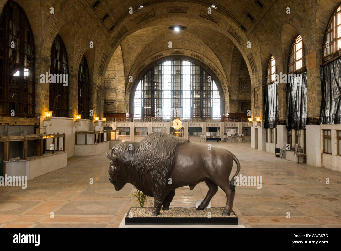 Terminal Central De Buffalo À Buffalo New York Banque D'Images