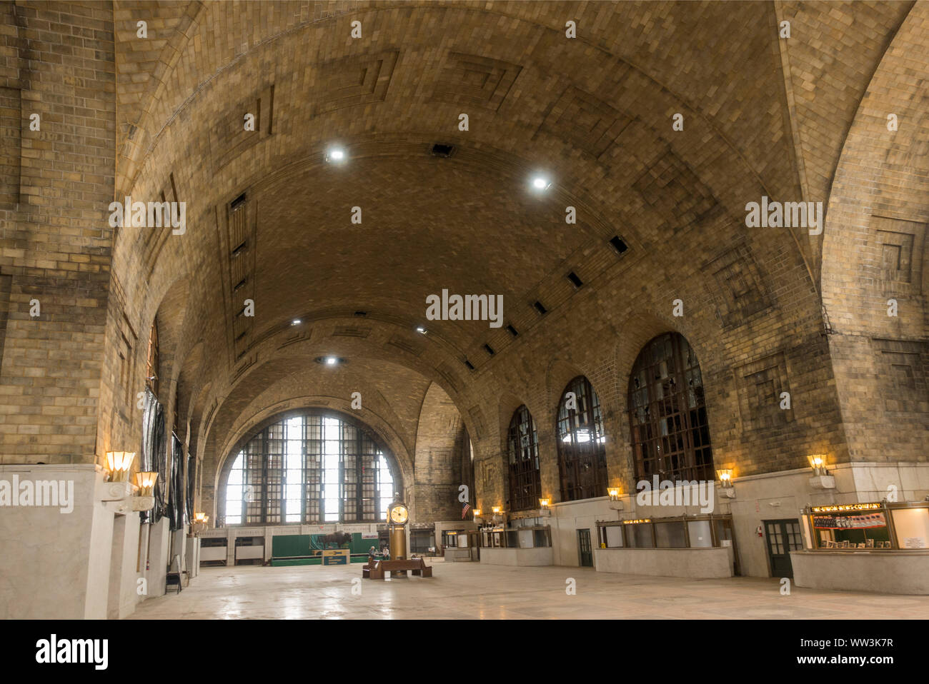 Terminal Central De Buffalo À Buffalo New York Banque D'Images
