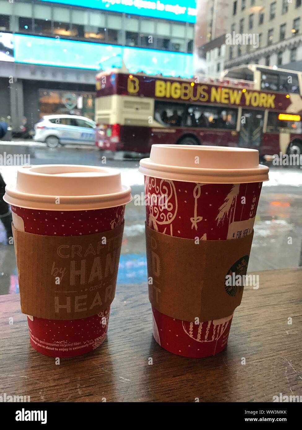 Un brun moyen à foncé-brun café Banque D'Images