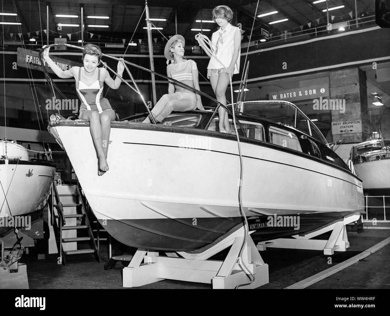 International Boat Show, Earls Court, London, 1962 Banque D'Images