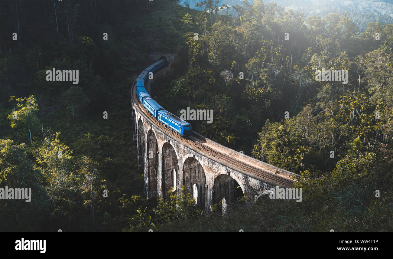 Demodara neuf arches, Ella, Sri Lanka Banque D'Images