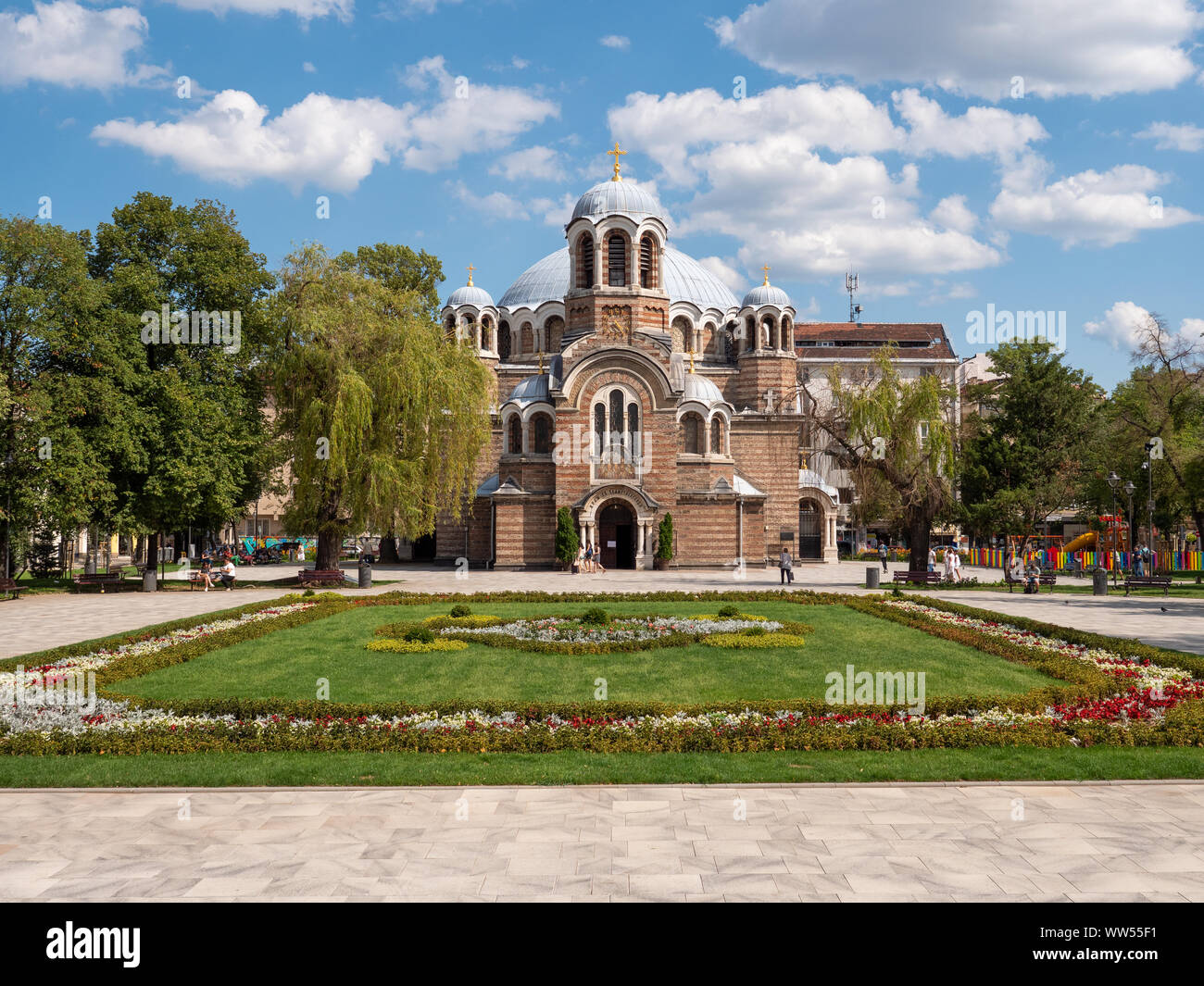 Sveti Sedmochislenitsi Eglise orthodoxe, Sofia, Bulgarie Banque D'Images