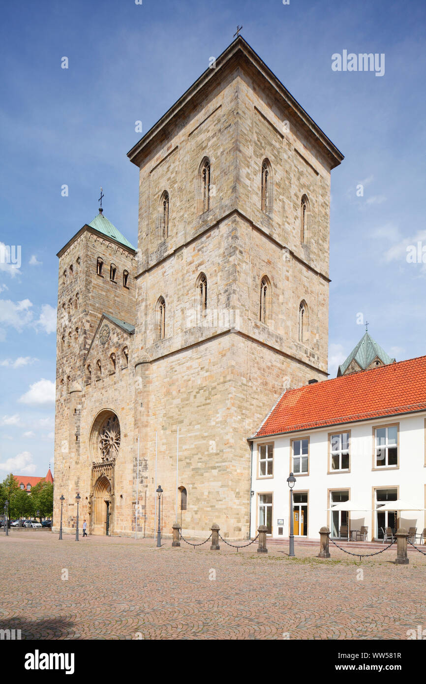 Cathédrale Saint-Pierre, OsnabrÃ¼ck, Basse-Saxe, Allemagne, Europe Banque D'Images