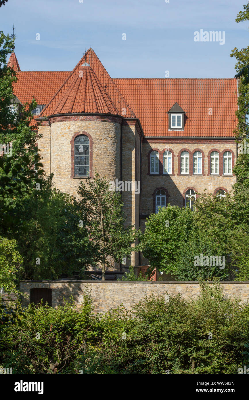 Gymnasium Carolinum, OsnabrÃ¼ck, Basse-Saxe, Allemagne, Europe Banque D'Images