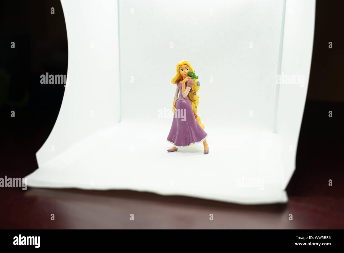 Figurines Disney pour les enfants jouer Banque D'Images