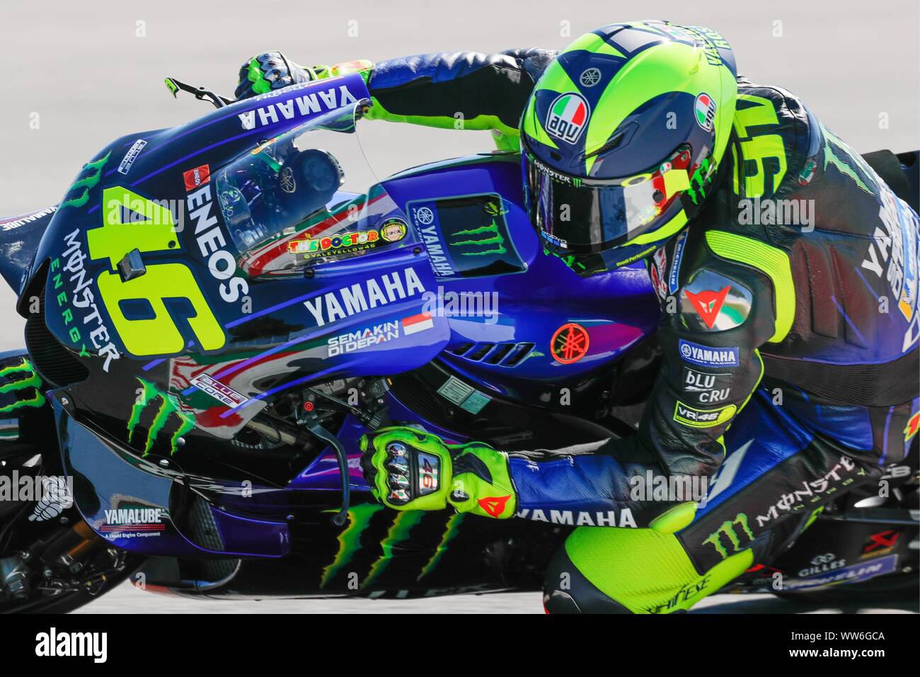 Misano, Italie. 13Th Sep 2019. Les essais libres Grand Prix de San Marin à Misano. Valentino Rossi Crédit : CORDON PRESS/Alamy Live News Banque D'Images