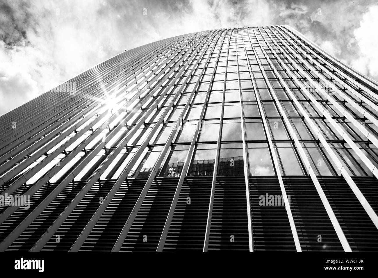 Le talkie-walkie building à Londres, l'architecture, façade Banque D'Images