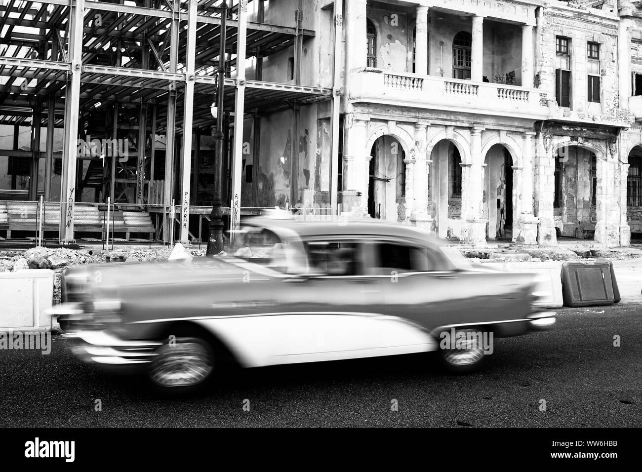Scène de rue à La Havane, Cuba Banque D'Images