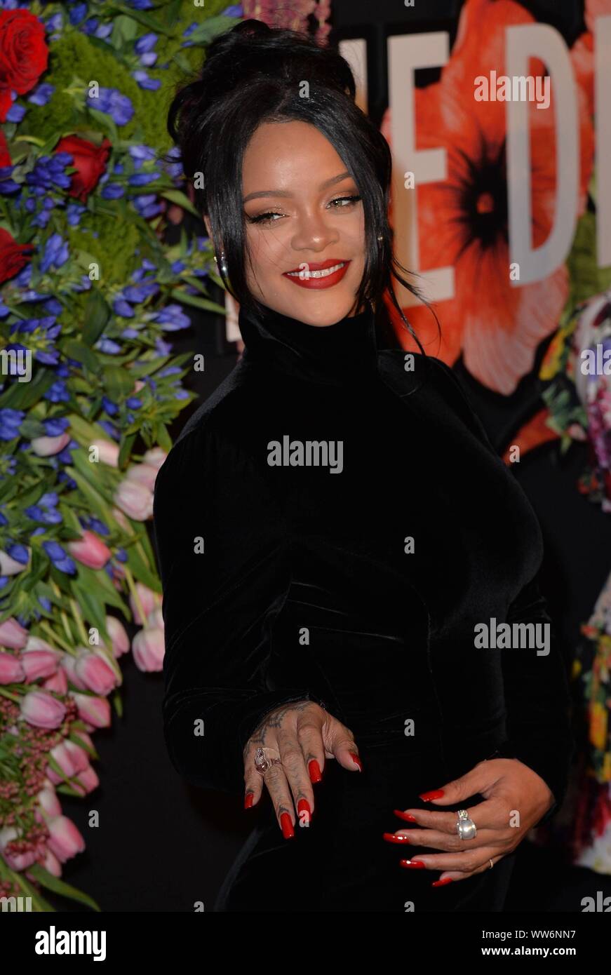 New York, NY, USA. Sep 12, 2019. Au niveau des arrivées pour Rihanna Rihanna's Cinquième Diamond Ball, Cipriani Wall Street, New York, NY Le 12 septembre 2019. Credit : Kristin Callahan/Everett Collection/Alamy Live News Banque D'Images