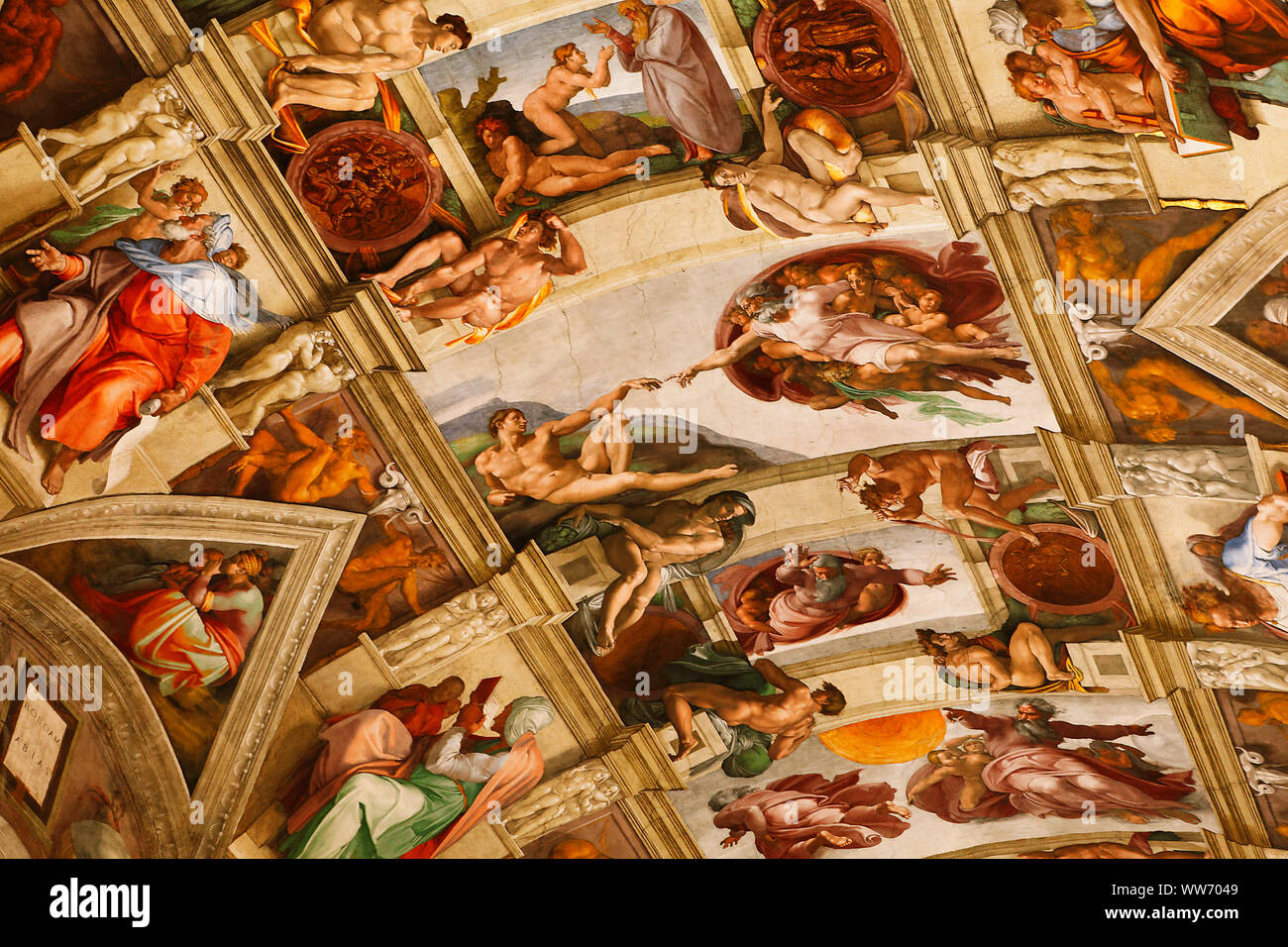 Chapelle Sixtine Banque D'Images