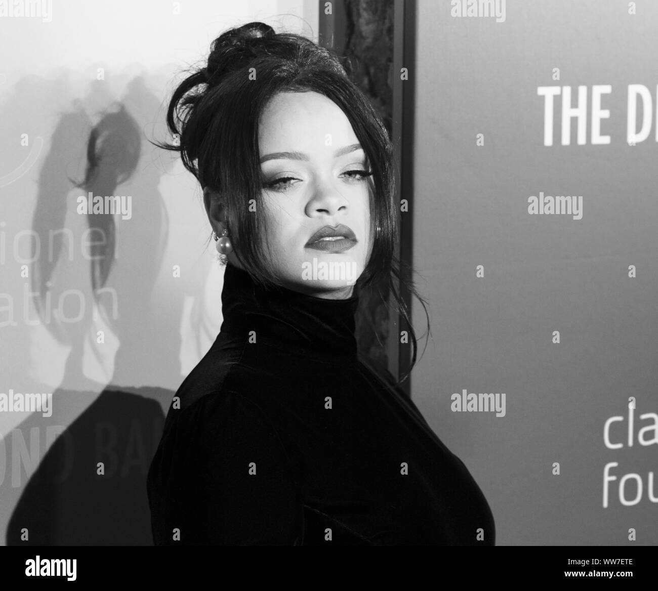 Rihanna assiste à la 5e Balle de diamants au bénéfice de l'Clara Lionel Foundation au Cipriani Wall Street (photo de Lev Radin/Pacific Press) Banque D'Images