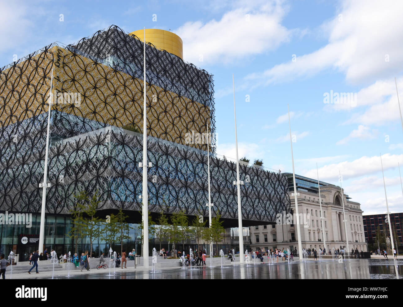 Bibliothèque de Birmingham Banque D'Images