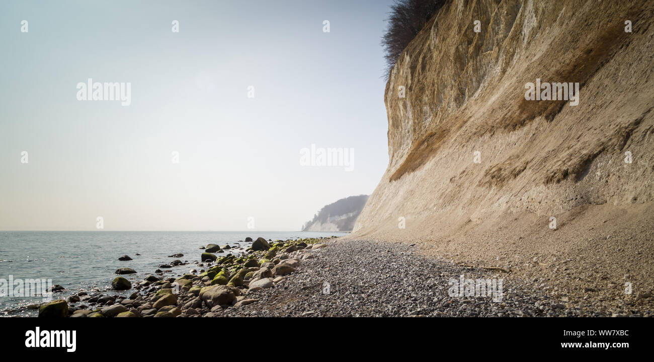 RÃ¼Gen chalk, littoral, point d'intérêt, paysage fascinant élevé dans le nord, Banque D'Images