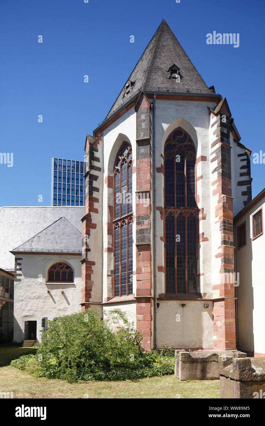 Monastère des Carmélites, Institut pour l'histoire urbaine et le Musée Archéologique, Frankfurt am Main, Hesse, Germany, Europe Banque D'Images