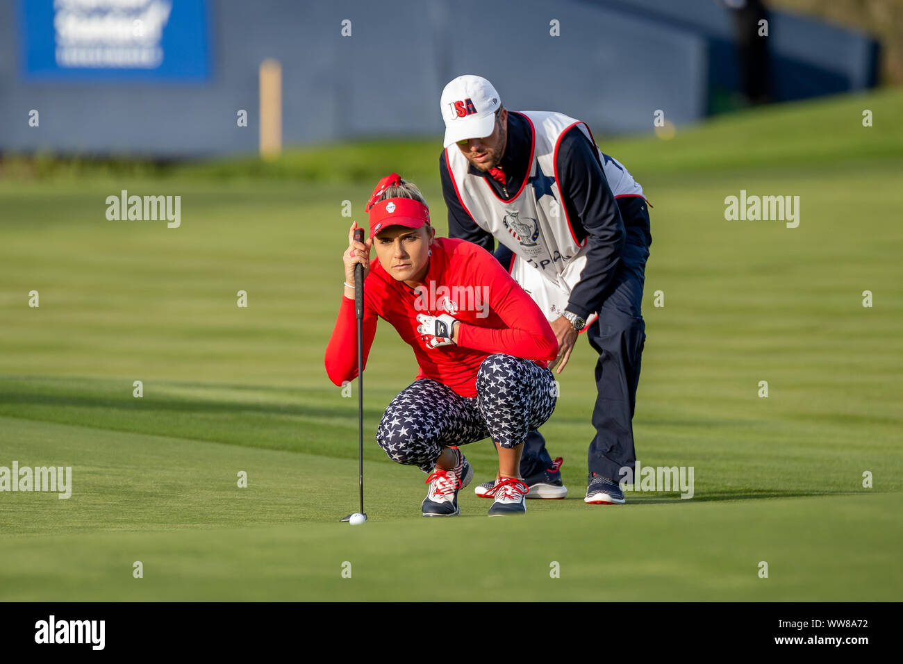 Gleneagles, Écosse 13 Septembre 2019.Premier jour de compétition dans la Solheim Cup 2019 Banque D'Images