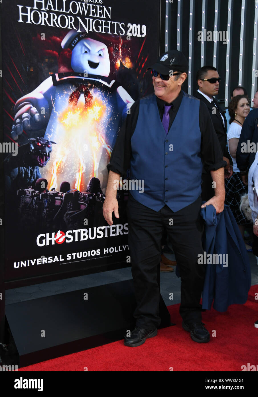 12 septembre 2019, Universal City, California, USA : 12 septembre 2019 - Universal City, Californie - Dan Akroyd. Universal Studios Halloween Horror Nights 2019 tenue à Universal Studios. Crédit photo : Birdie Thompson/AdMedia (crédit Image : © Birdie Thompson/AdMedia via Zuma sur le fil) Banque D'Images