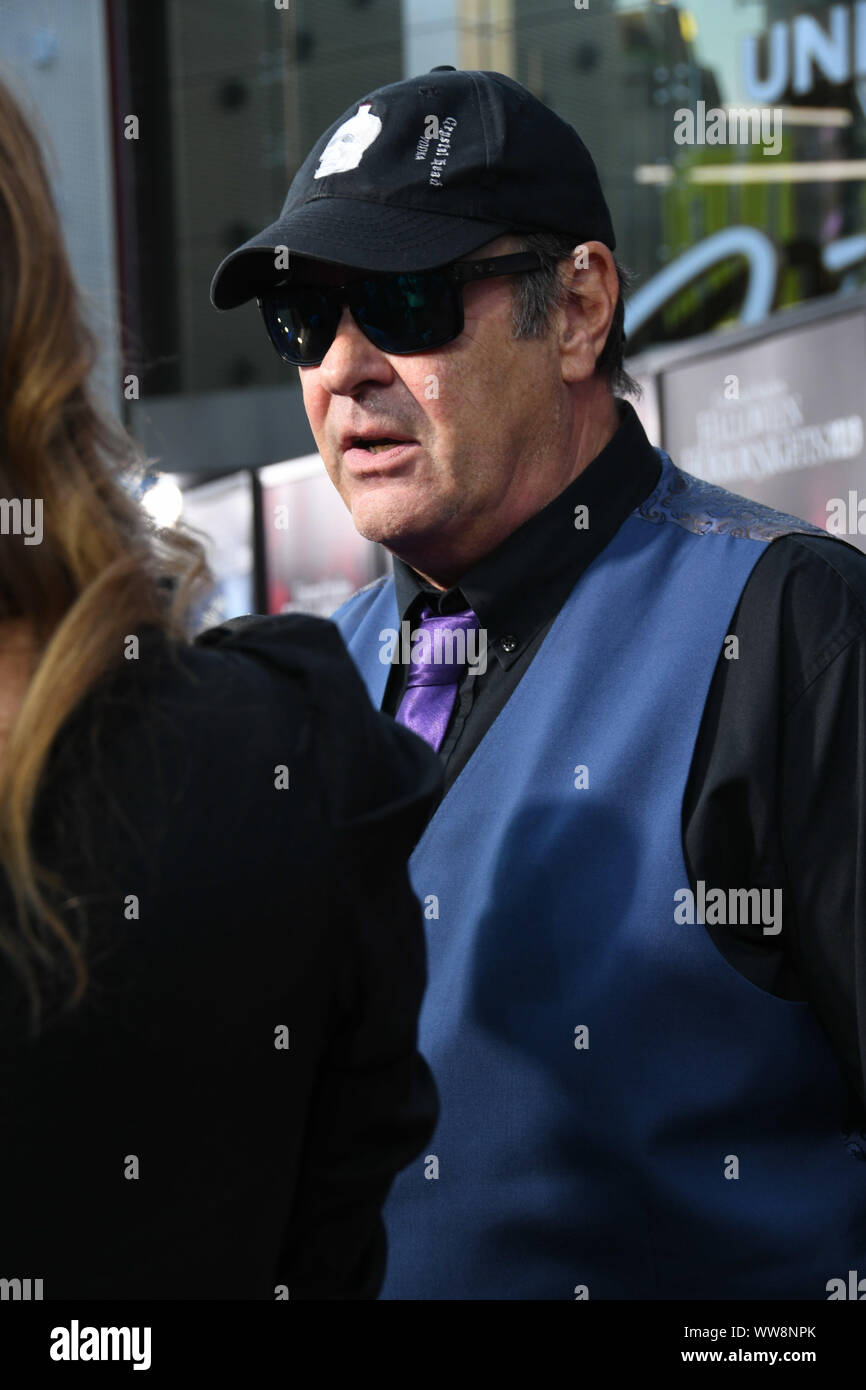 12 septembre 2019, Universal City, California, USA : 12 septembre 2019 - Universal City, Californie - Dan Akroyd. Universal Studios Halloween Horror Nights 2019 tenue à Universal Studios. Crédit photo : Birdie Thompson/AdMedia (crédit Image : © Birdie Thompson/AdMedia via Zuma sur le fil) Banque D'Images