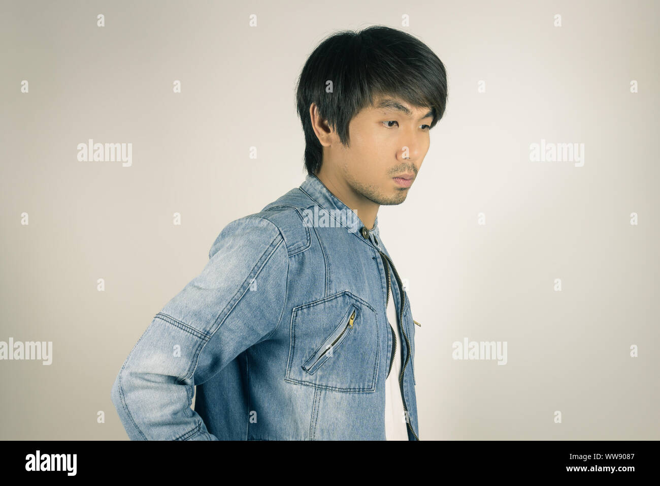 semi formal denim jacket