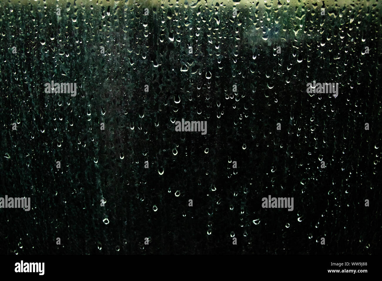 Goutte d'eau sur le verre de haute qualité de texture Banque D'Images