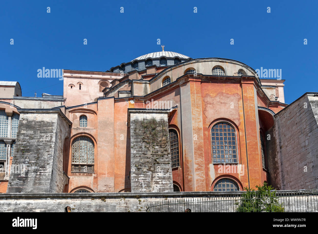 ISTANBUL, TURQUIE - 26 juillet 2019 : le musée Sainte-Sophie dans ville d'Istanbul, Turquie Banque D'Images