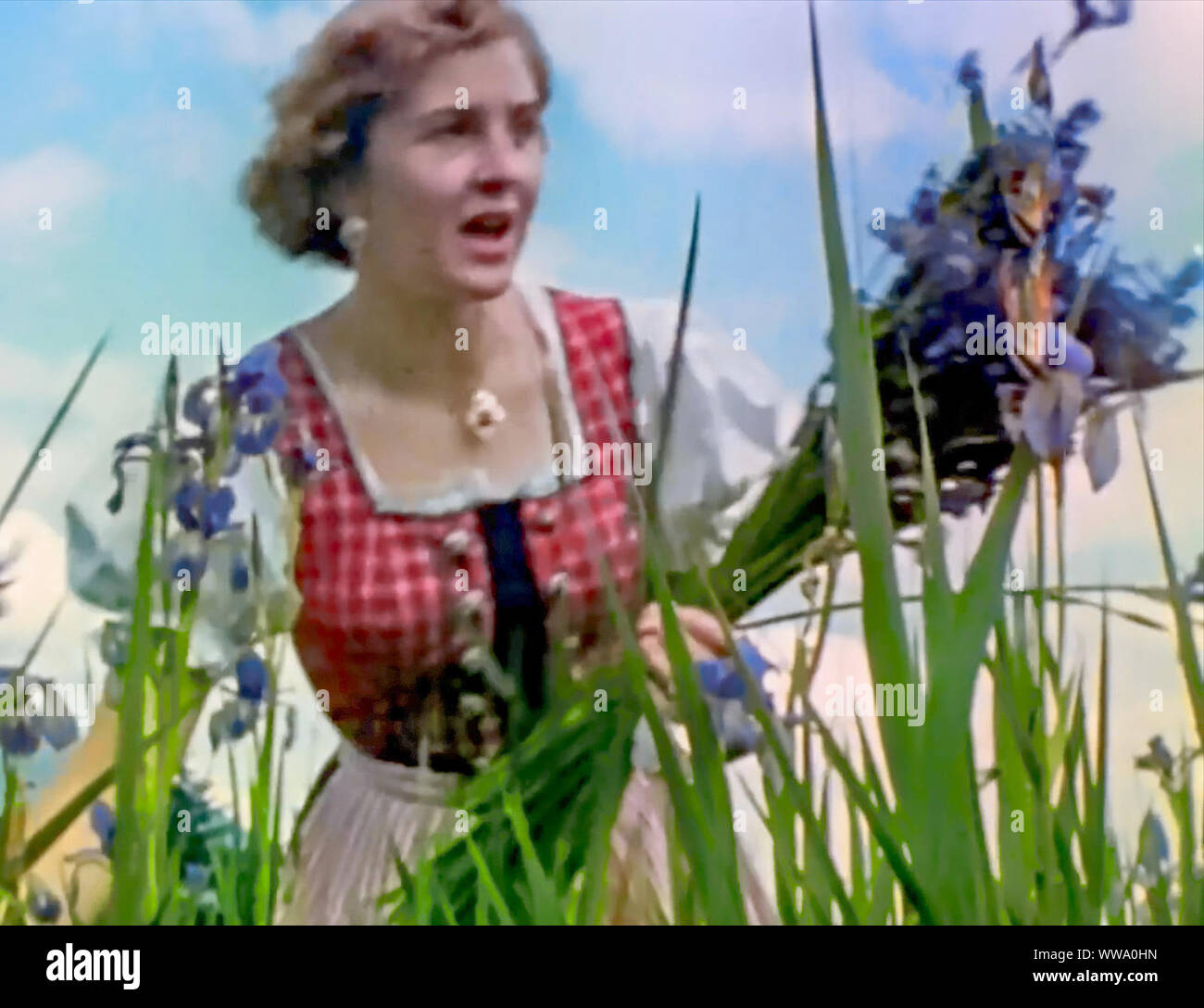 Eva Anna Paula Hitler - Braun, partenaire et épouse d'Adolf Hitler Banque D'Images