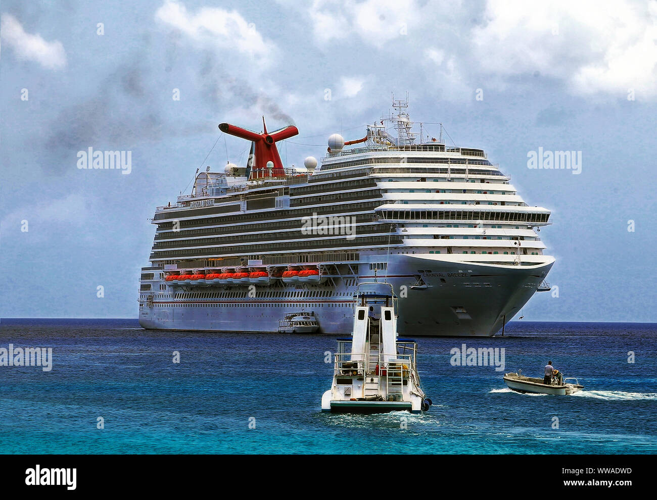 Grand bateau Banque D'Images