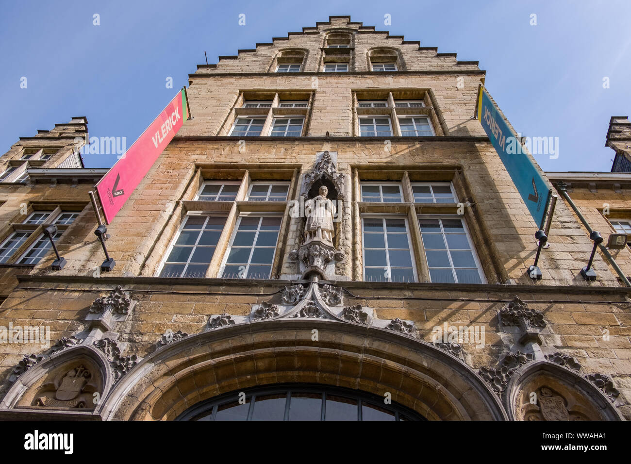 Centre historique de Gand, Flandre, Belgique, Union européenne. Banque D'Images