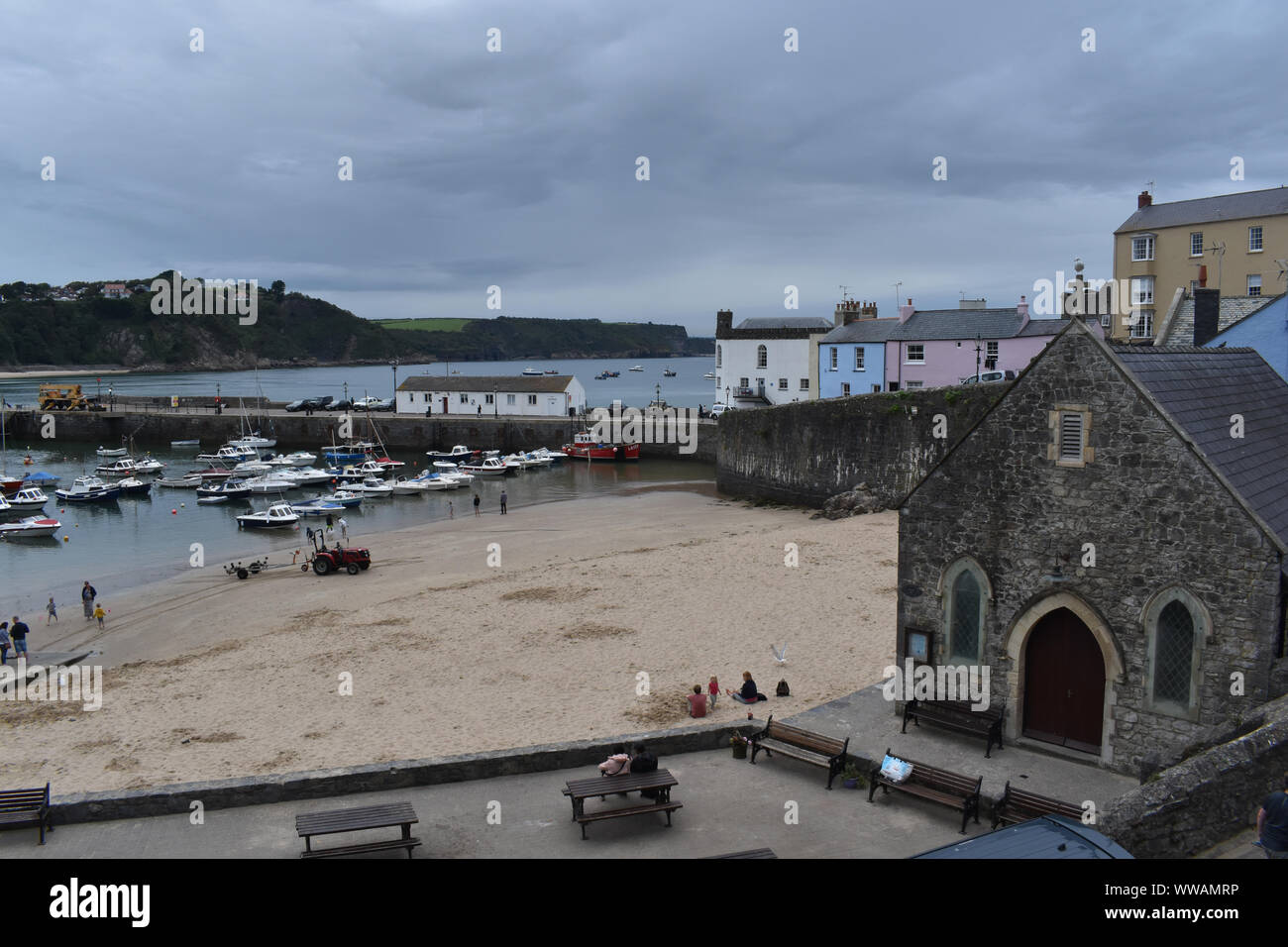 Tenby, Pays de Galles, Royaume-Uni Banque D'Images